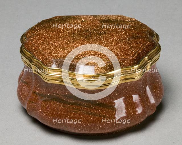 Box with Portrait of Maria Anne Sophia, c. 1700s. Creator: Frederik Fabritius (German, 1685-1755), attributed to.