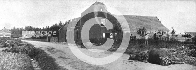 'Le combat de Haelen', 1914. Creator: Unknown.