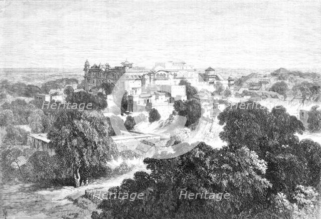 The Old Palace at Bhurtpore, India, 1870. Creator: Unknown.