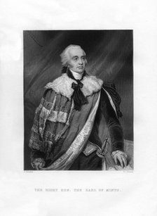 Gilbert Elliot Murray-Kynynmound, 1st Earl of Minto, 19th century.Artist: WJ Edwards
