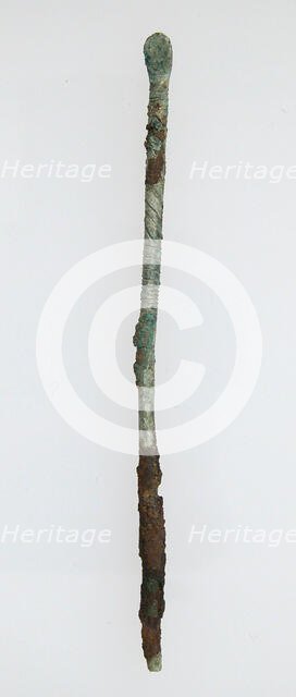 Hairpin, Frankish, 500-600. Creator: Unknown.