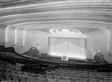 Auditorium of the Odeon, Leicester Square, London, 1937. Artist: J Maltby