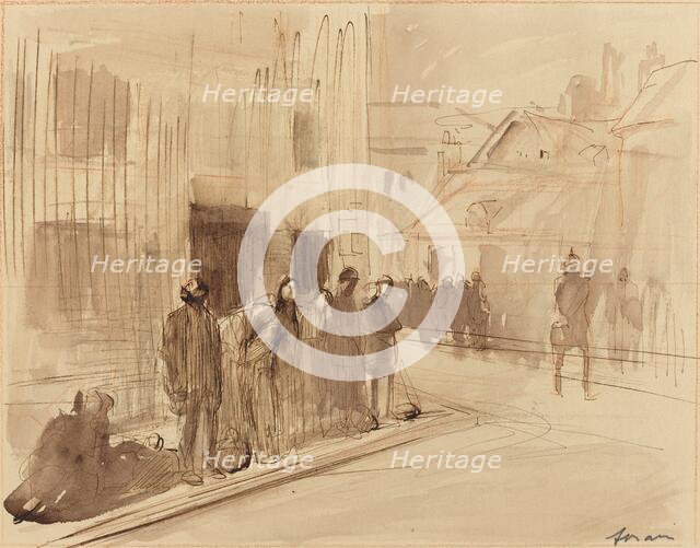 Slavery in the North, c. 1914/1919. Creator: Jean Louis Forain.