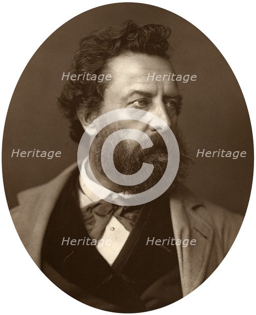 William Hepworth Dixon, historian and traveller, 1881. Artist: Unknown