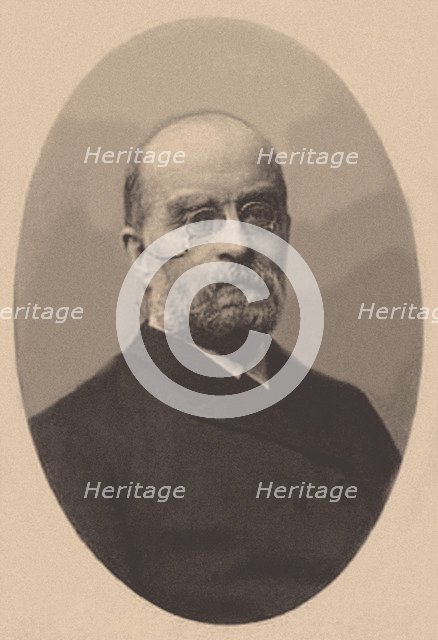 Portrait of Carl Georg Lange (1834-1900).