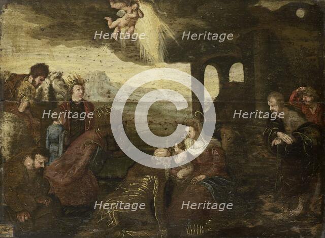 Adoration of the Magi, 1500-1599. Creator: Anon.