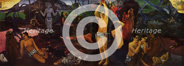 'Where Do We Come From - What Are We? - Where Are We Going?', 1936. Artist: Paul Gauguin.