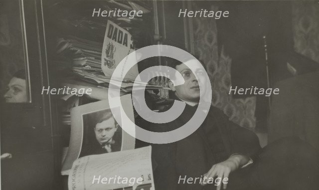 Portrait of Tristan Tzara, c. 1920.