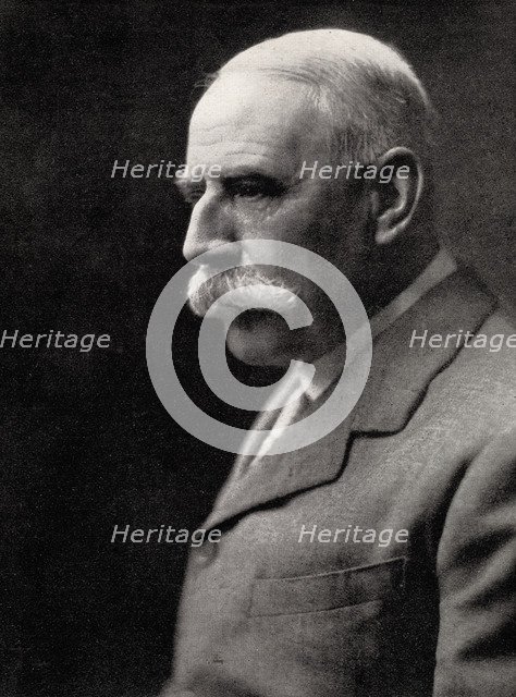 Sir Edward Elgar, (1857-1934), English composer, early 20th century. Artist: Unknown