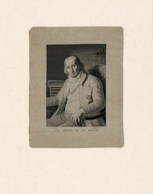 Portrait of Joseph Marie Jacquard (1752-1834), Lyon, 19th century. Creator: Michel-Marie Carquillat.