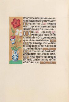 Hours of Queen Isabella the Catholic, Queen of Spain: Fol. 229v, c. 1500. Creator: Master of the First Prayerbook of Maximillian (Flemish, c. 1444-1519); Associates, and.