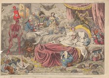 Political dreaming! Visions of peace! Perspective horrors!, 1801.