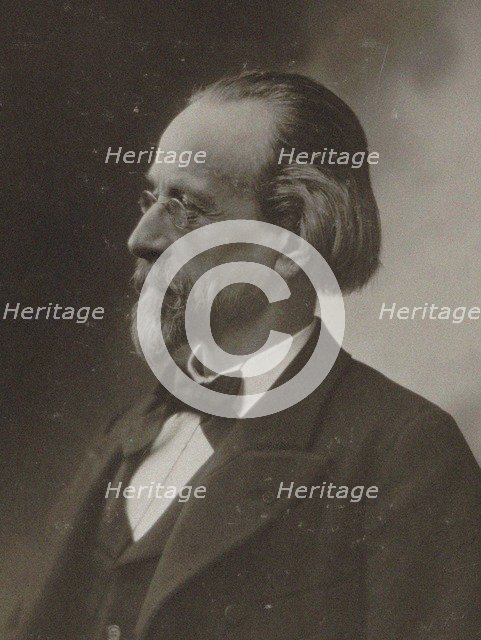 Portrait of the composer Louis Albert Bourgault-Ducoudray (1840-1910).