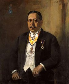 Willem Martinus Godfried Schumann, Chairman of the People's Council, 1924.  Creator: Willy Sluiter.