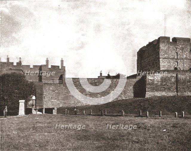 Carlisle Castle, Cumbria, 1894.  Creator: Unknown.