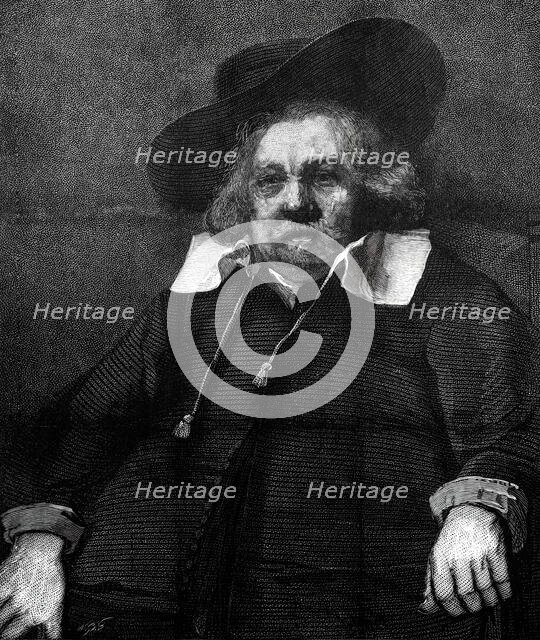Admiral van Tromp, from the picture by Rembrandt in the late exhibition of Old Masters...1876. Creator: Unknown.