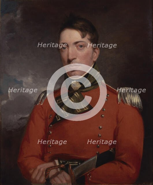 Captain Richard Gubbins, between 1804 and 1805. Creator: John Constable.