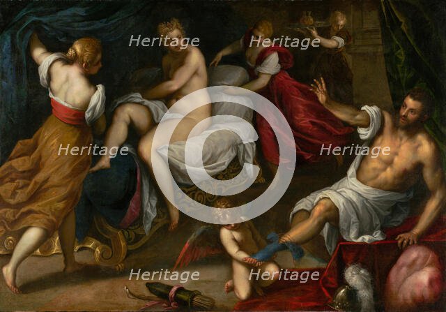 Venus and Mars, about 1605-1609. Creator: Jacopo Palma.