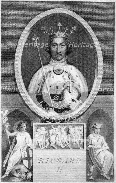 Richard II, King of England. Artist: Unknown