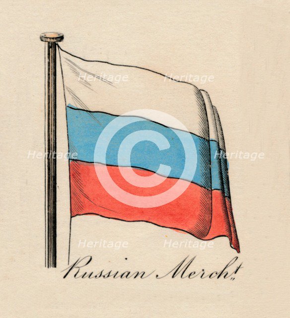 'Russian Merchant', 1838. Artist: Unknown.