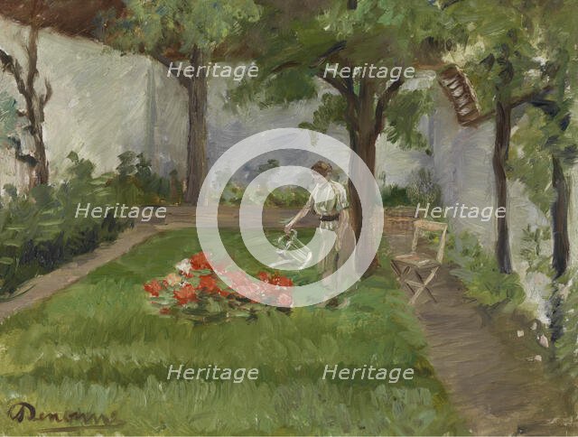 My Garden, early 20th century. Creator: Alex Denonne.