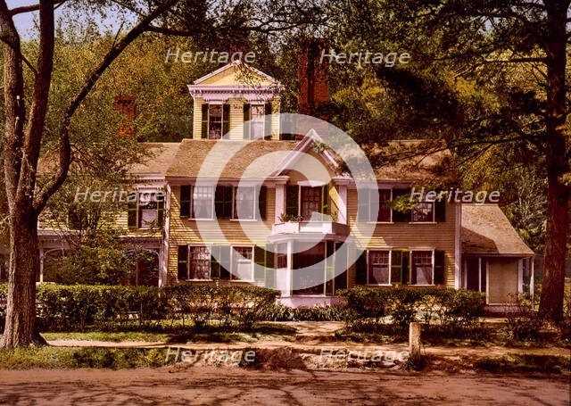 Wayside, the home of Hawthorne, Concord, c1901. Creator: Unknown.
