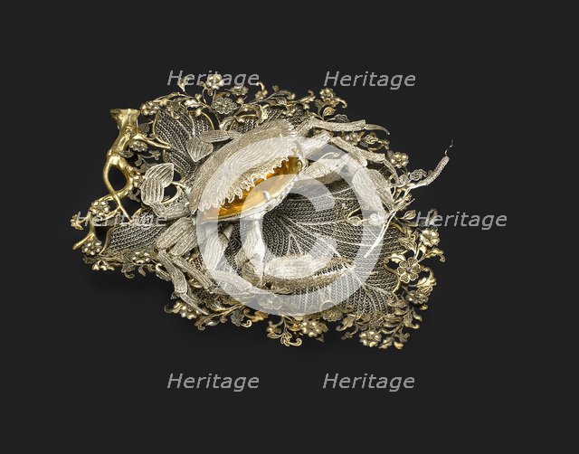 Box in the Shape of the Crab, 1740-1750s.