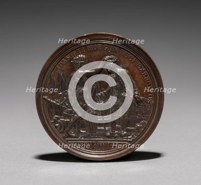 Medal: Daniel Morgan (obverse). Creator: Jules Dupré (French, 1811-1889).