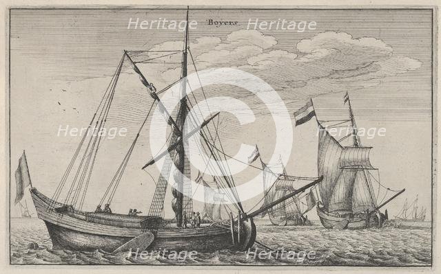 Boÿers, 1647., 1647. Creator: Wenceslaus Hollar.