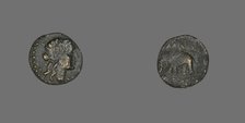 Coin Depicting a Female Head, 223-187 BCE. Creator: Unknown.