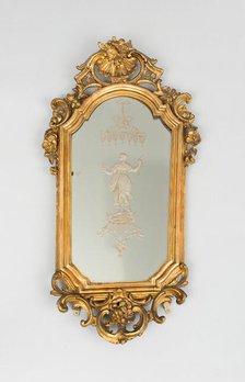 Mirror, Venice, Mid 18th century. Creator: Thomas Williamson.