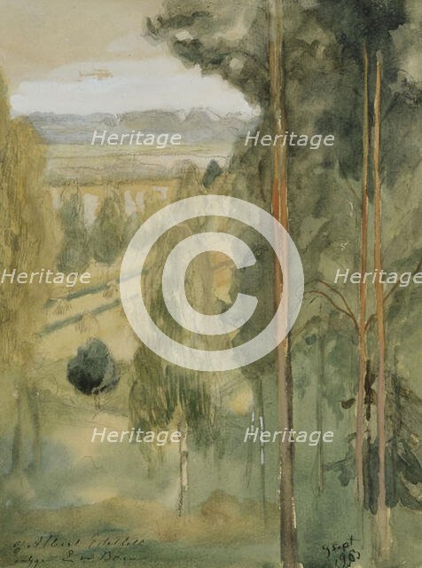 Landscape, 1903. Creator: Albert Edelfelt.