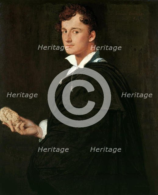 Portrait of the sculptor Lorenzo Bartolini (1777-1850), 1806. Creator: Ingres, Jean Auguste Dominique (1780-1867).