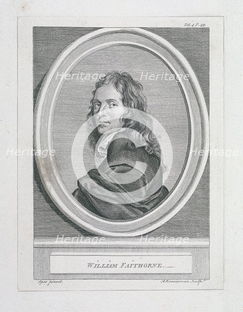 William Faithorne, c1800. Artist: Alexander Bannerman