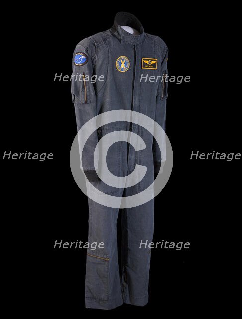 Suit worn by Mike Melvill aboard SpaceShipOne, 2004. Creator: Unknown.