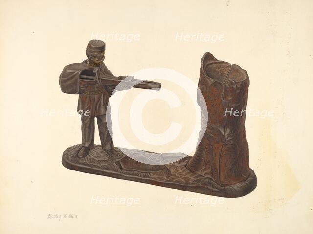 Creedmore Penny Bank, c. 1940. Creator: Stanley Chin.