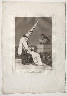 Ochenta Caprichos: Aquellos Polbos, 1793-1798. Creator: Francisco de Goya (Spanish, 1746-1828).