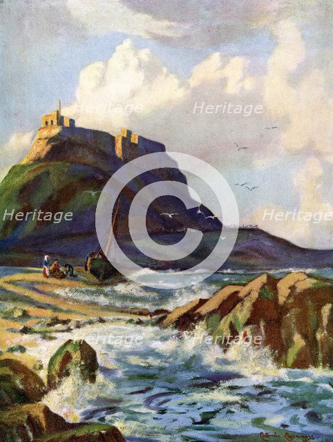 Lindisfarne, Northumberland, 1924-1926. Artist: Catharine Chamney