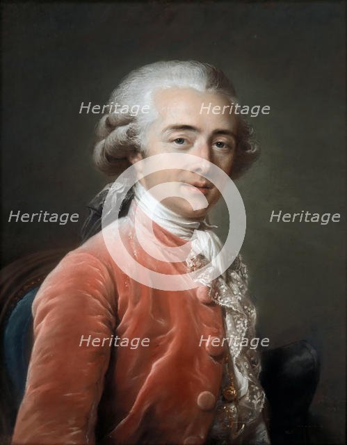 Portrait of François-André Vincent (1746-1816) , 1782. Creator: Labille-Guiard, Adélaïde (1749-1803).