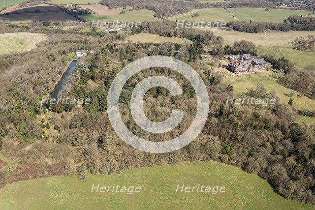 Landscape park at Bulstrode Park, Gerrards Cross, Buckinghamshire, 2018. Creator: Historic England Staff Photographer.