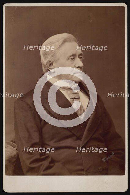 Portrait of Joseph Henry (1797-1878), December 1875. Creator: Samuel Montague Fassett.