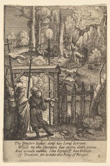 Jesus on the Mount of Olives, 1625-77. Creator: Wenceslaus Hollar.
