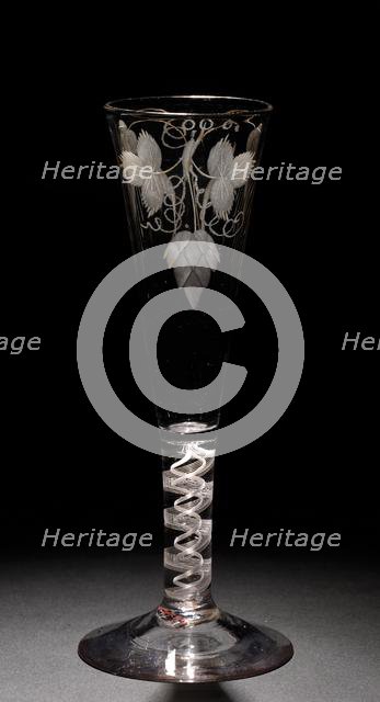 Ale Glass, 1750-1799. Creator: Unknown.