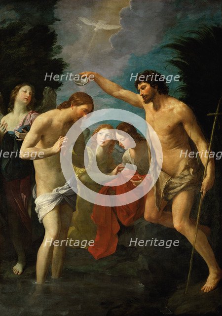 The Baptism of Christ, c.1623. Artist: Reni, Guido (1575-1642)