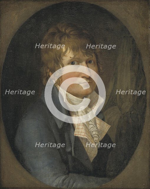 Self-Portrait, 1807-1810. Creator: CW Eckersberg.