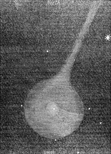 Rosa's comet, Aug. 3, 12.30, 1862.  Creator: Unknown.