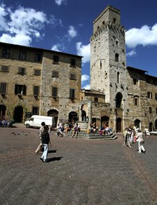 San Gimignano, Tuscany, Italy.