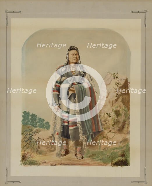 Chief Joseph of the Nez Perce, ca. 1880. Creator: William Henry Holmes.