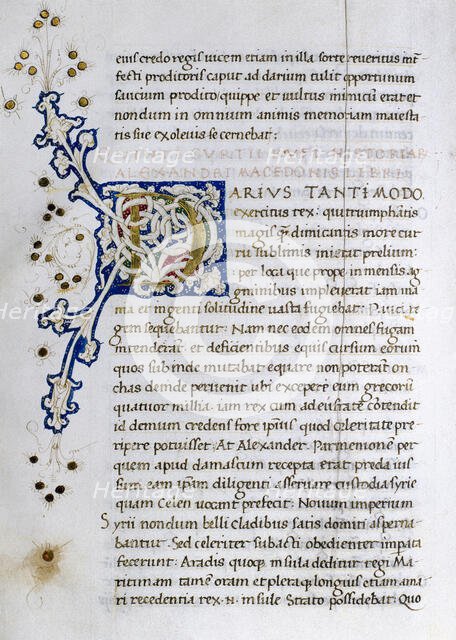 Historiae Alexandri Magni Macedonis (Stories of Alexander the Great of Macedonia), 1466 (2000).  Creator: Unknown.