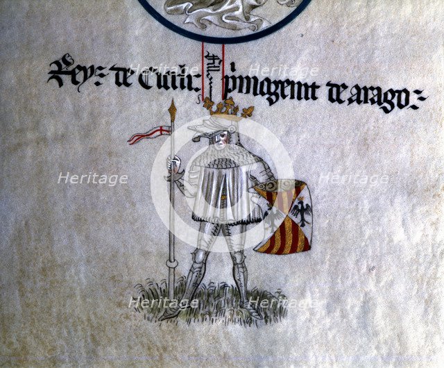 Anonymous of 'genealogical rolls of the Counts of Barcelona and Kings of Aragon' XV century, Mart…